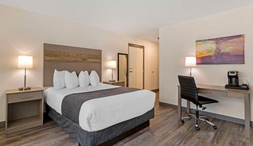 Queen Room with Roll-In Shower - Disability Access