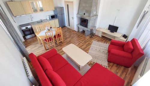 One-Bedroom Apartment with Balcony and Mountain View  