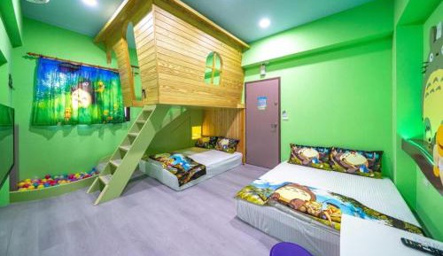 Family Room with Bathroom