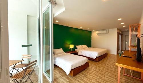 Family Room with Balcony