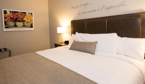 Superior, 1 king bed, balcony, river view 
