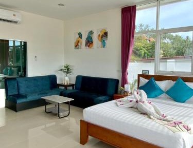 Family Room with Balcony