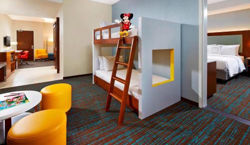 One-Bedroom Family Suite with Bunk Beds