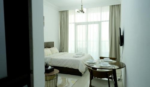 Studio with Balcony