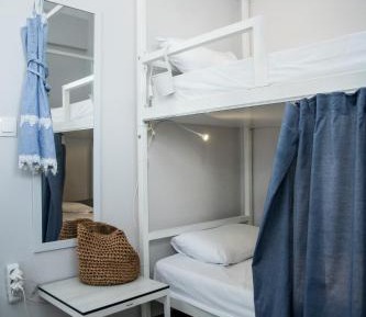 Bed in 6-Bed Female Dormitory Room