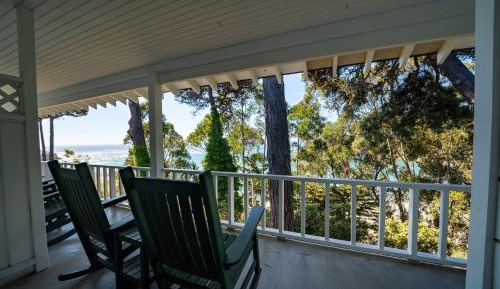 King Room with Fireplace and Filtered Ocean View