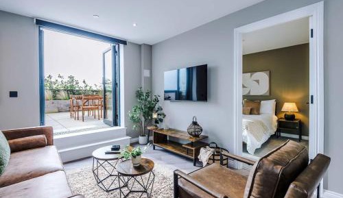 Two-Bedroom Apartment with Terrace