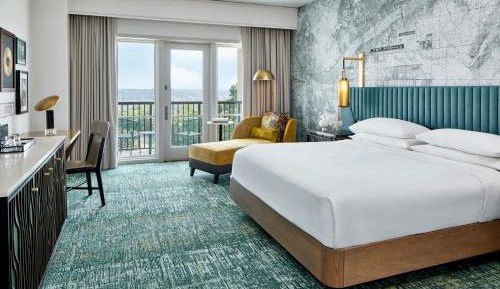 King Room with Balcony and Pool View
