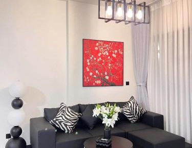 Three-Bedroom Premium Apartment with Balcony