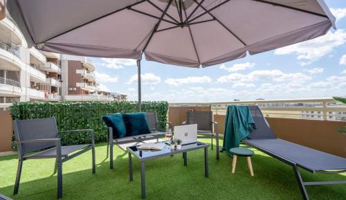 Two-Bedroom Apartment with Terrace