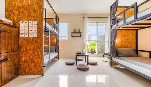 Bed in 4-Bed Female Dormitory Room