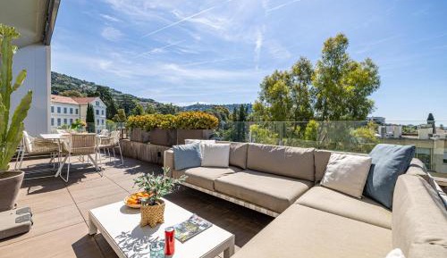 Two-Bedroom Apartment with Terrace