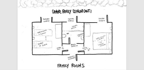 Two Connecting Double Rooms