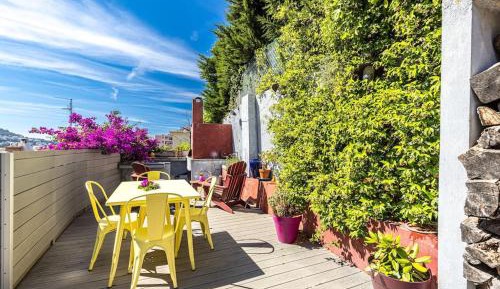 Two-Bedroom Apartment with Balcony and Terrace