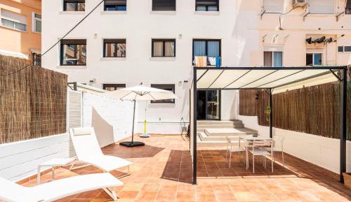 One-Bedroom Apartment with Terrace