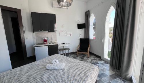 Studio with Pool View
