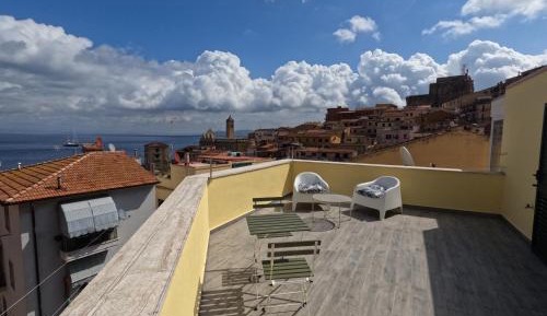 Double Room with Terrace and Sea View  