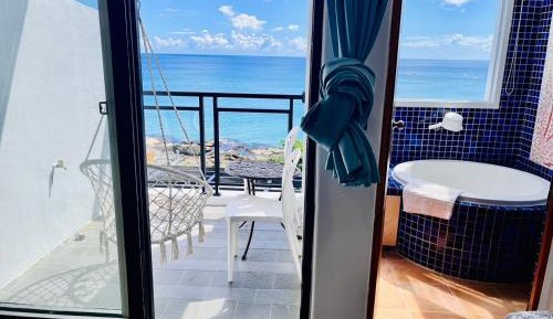 Deluxe Double Room with Terrace and Sea View