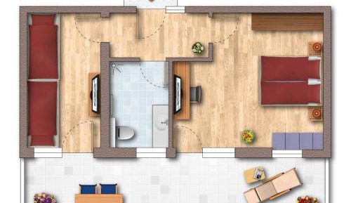 Family Room with Balcony