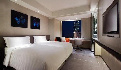 Deluxe Twin Room with Landmark View