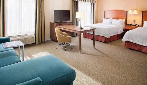 Queen Studio Suite with Two Queen Beds and Sofa Bed - Non-Smoking