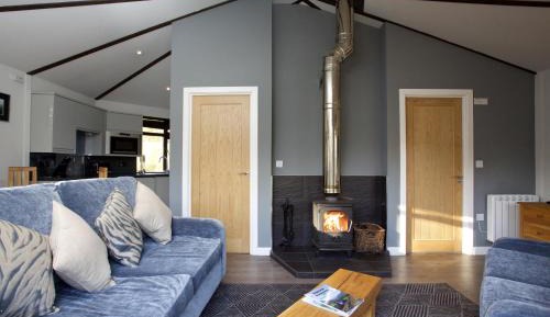 Cabin 1 bed Hot Tub (no pets)