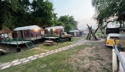 Car Camp Private Bathroom