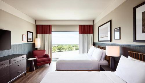 Deluxe Queen Room with Two Queen Beds and View