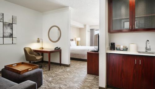 King Suite with Sofa Bed and Mountain View