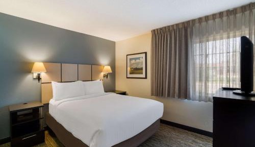 One-Bedroom Queen Suite with Roll-In Shower - Mobility Accessible