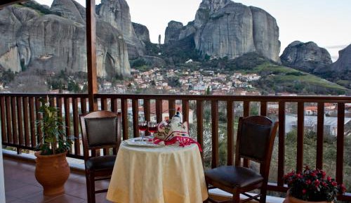 Special Offer - Double Room with Panoramic Meteora View and extra Bed