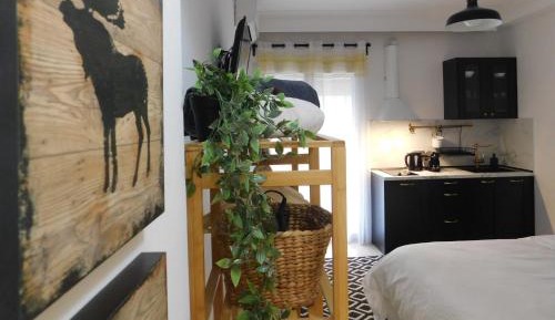Studio with Balcony