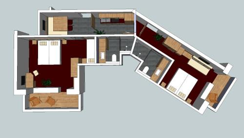 Two-Bedroom Comfort Apartment 1