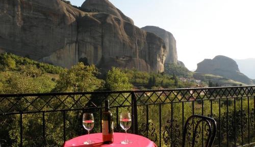 Double Room with Panoramic Meteora View