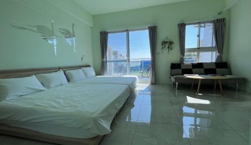 Quadruple Room with Sea View