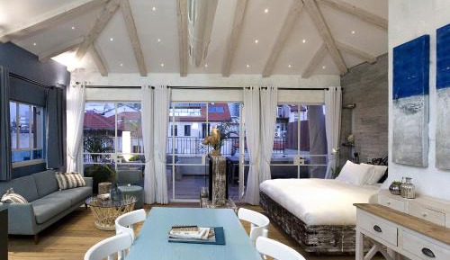 Rooftop Suite with Exterior Hot Tub