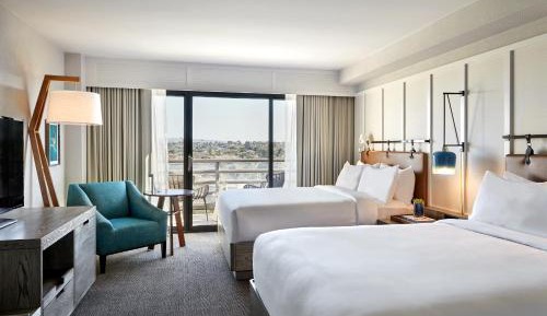 Balcony Queen Room with Two Queen Beds and Golf View