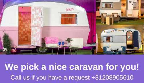 Modern Vintage Caravan