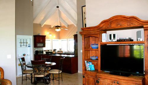 Villa with Chalk Sound View