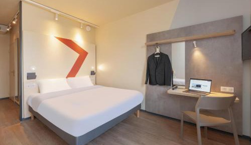 Family Double Room with One Double Bed and Two Single Beds