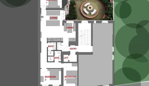 Three-Bedroom Apartment