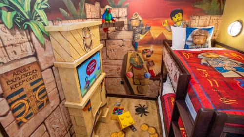 Adventure Fully Themed Room with Complimentary Park Access, Breakfast, Creative Workshops, In-Room Treasure Hunt and Kids Activities