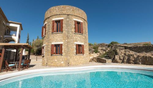 Argo - Seaside Tower Villa with Private Pool and Sea View