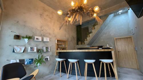 Family Room with Shared Bathroom