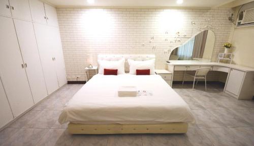 Family Room with Shared Bathroom