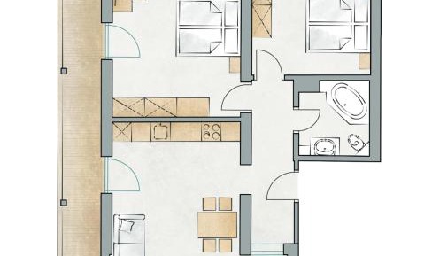 Two-Bedroom Apartment