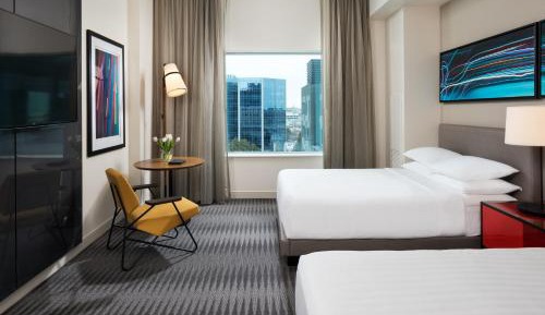 Queen Room with Two Queen Beds and Accessible Shower