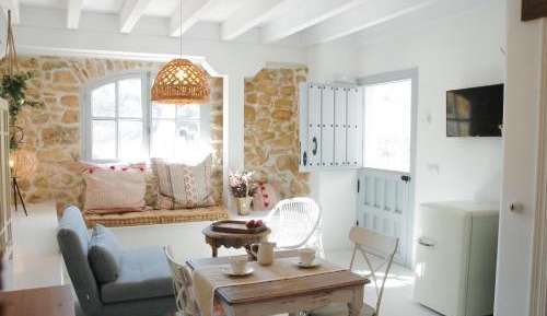 Apartamento con jardín
