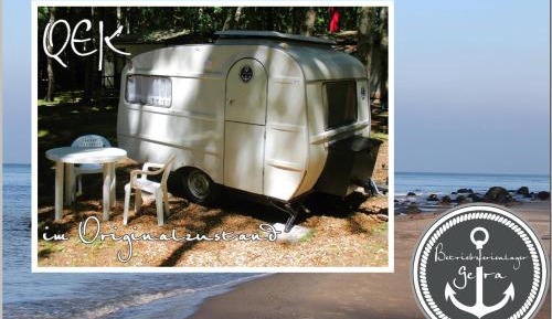 Mobile Home 1 on the beach 