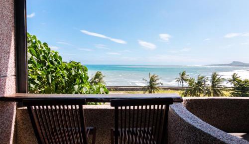 Large Quadruple Room With Balcony  & Sea View